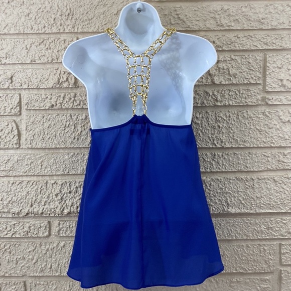 🌹Almost Famous Braided Chain Trapeze Top - Picture 3 of 16